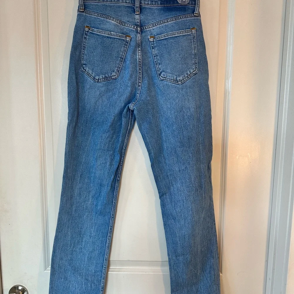 Abercrombie & Fitch Ultra High Rise Ankle Straight Leg Classic Jeans, size 27/4 - Picture 10 of 13